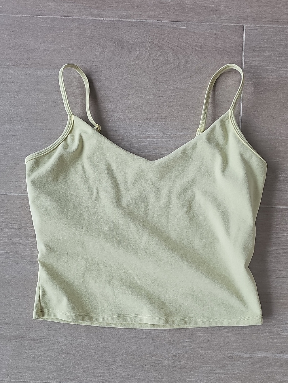 P'tula Yellow V-Neck Spaghetti Strap Camisole